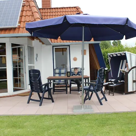 度假居 Carolin Am Nordseedeich Wurster Nordseekuste
