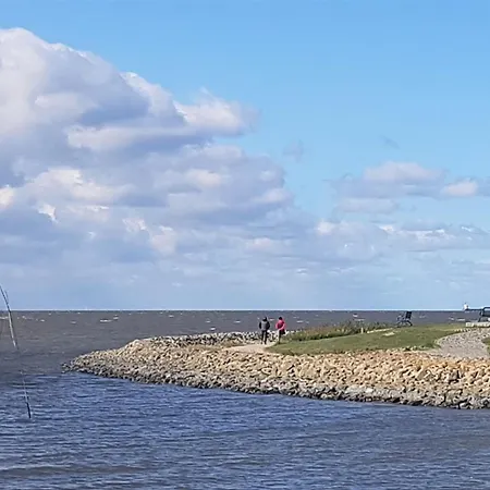 Carolin Am Nordseedeich Prázdninový dům Wurster Nordseekuste