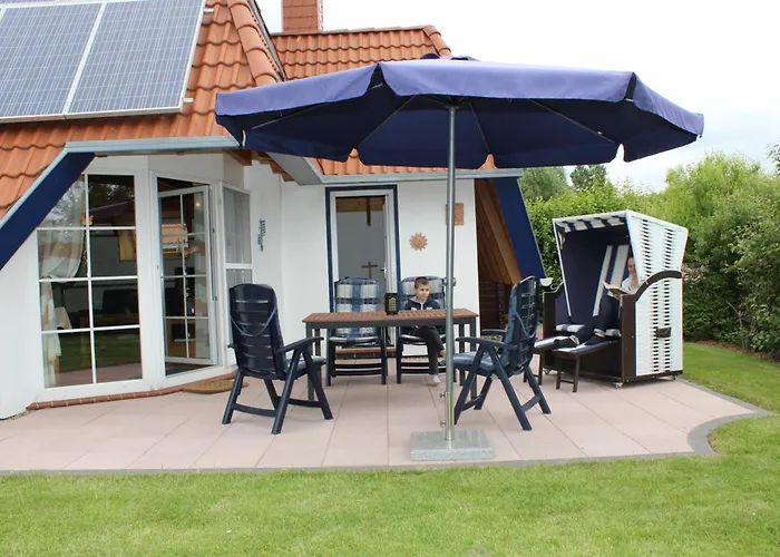 度假居 Carolin Am Nordseedeich Wurster Nordseekuste